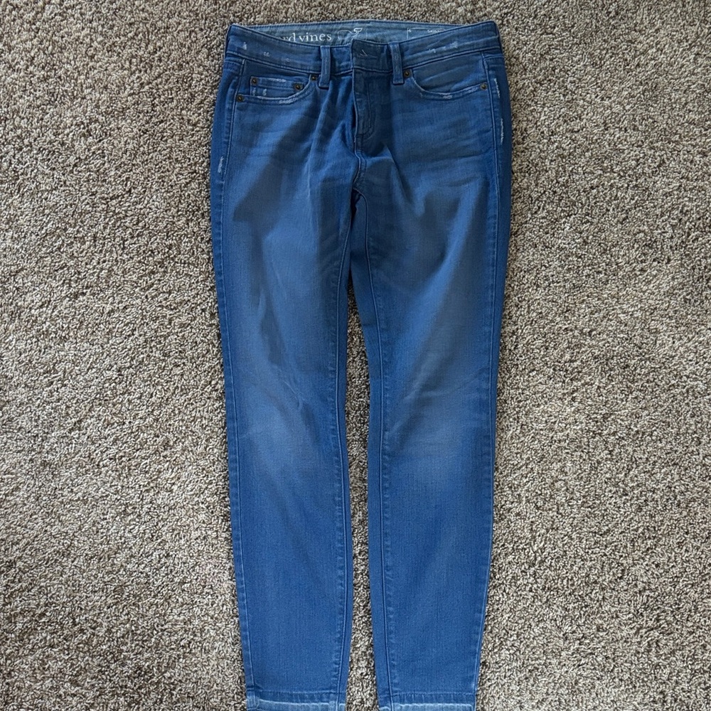 Vineyard Vines Women's Dark Blue Skinny Jeans